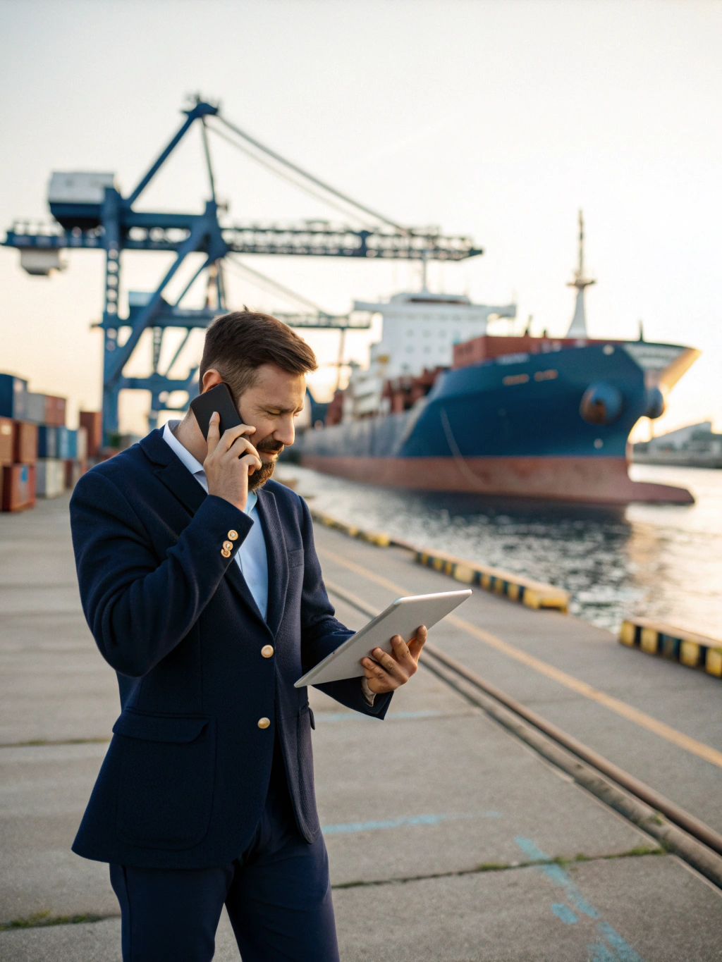 Professional maritime consultant in Constanta office